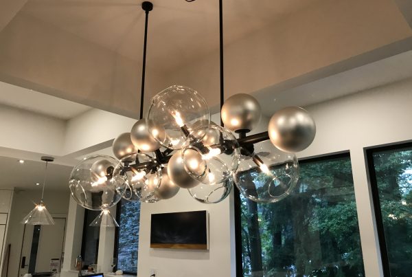 pearl chandelier